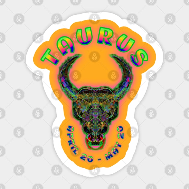 Taurus 4b Mango Sticker by Boogie 72